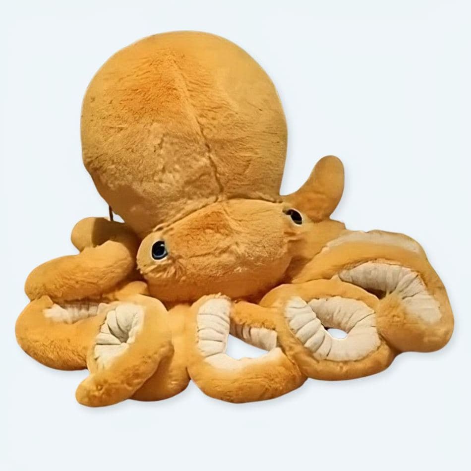 Yellow Octopus Plushie