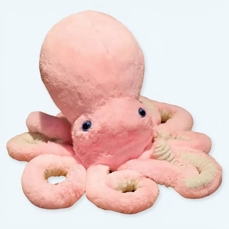 Pink Octopus Plush Toy