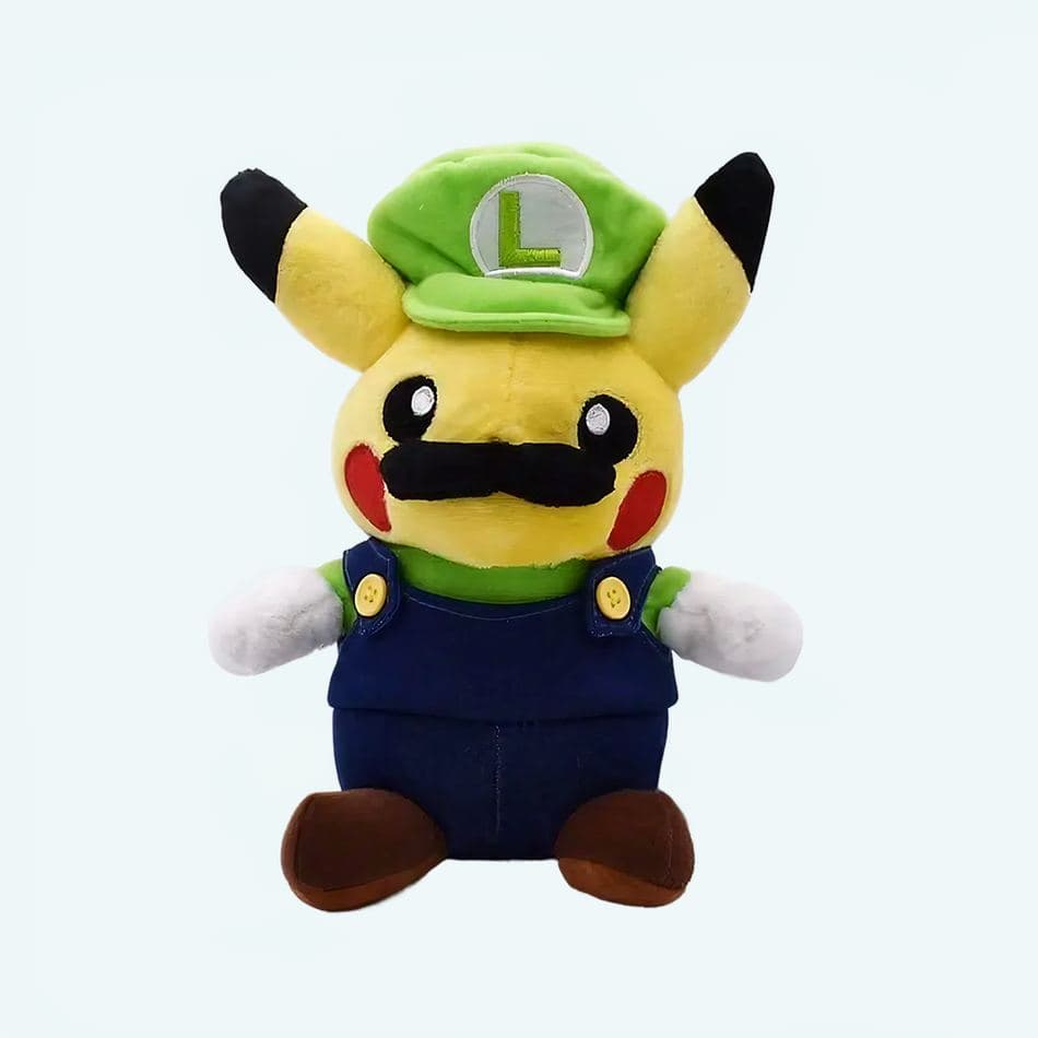 Pikachu Luigi Plush