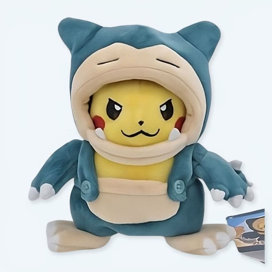 Pikachu Snorlax Plush