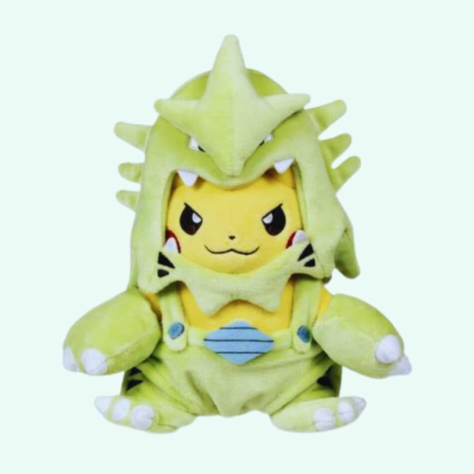 Pikachu Tyranitar Plush