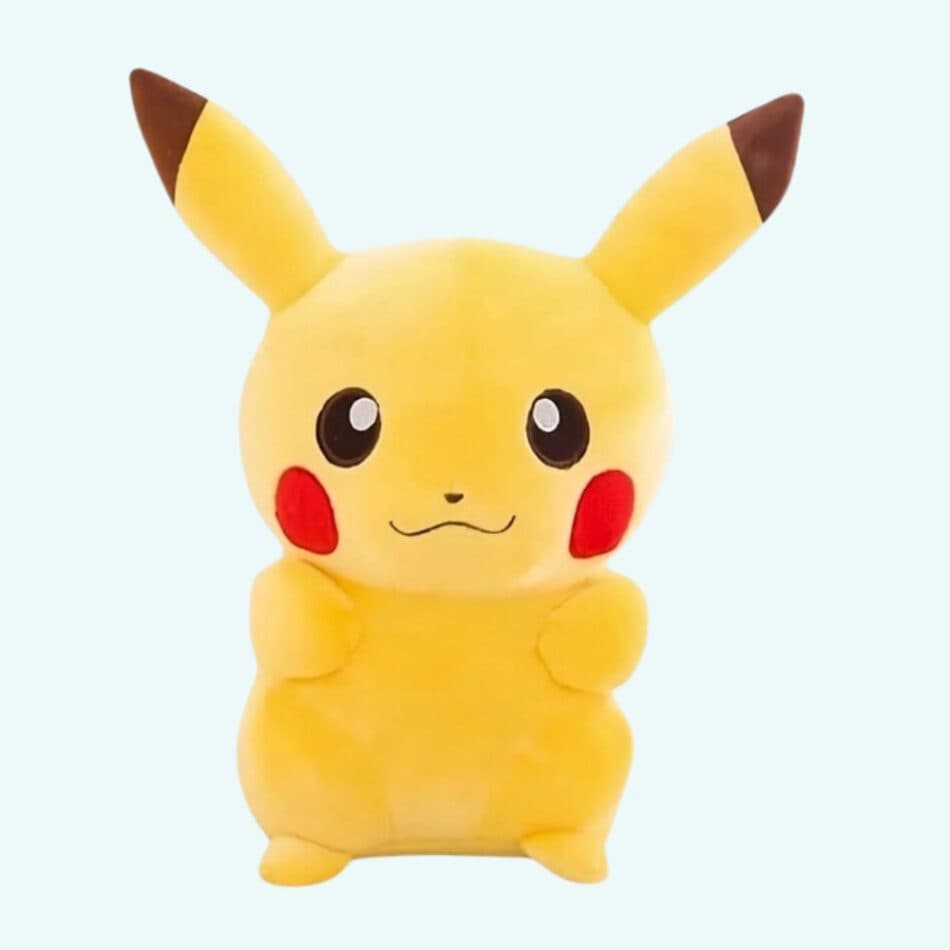 Plush Pokemon, including Pikachu, Eevee, Snorlax, Charizard, etc. Perfect for Pokemon fans, gifts, or kids' bedrooms! Pokemon toys & collectibles.