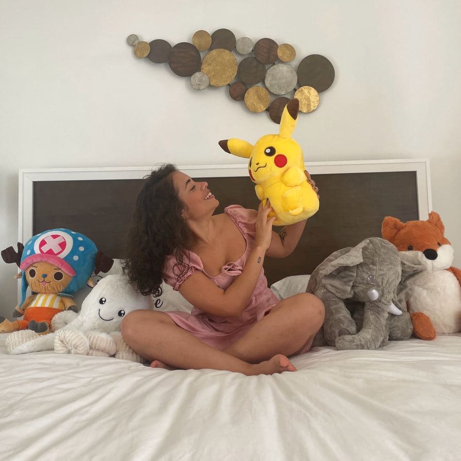 Sleeping Pikachu Plush thumbnail 2