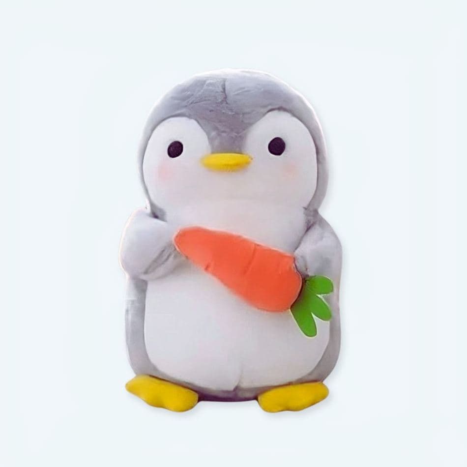 Penguin Carrot Plush