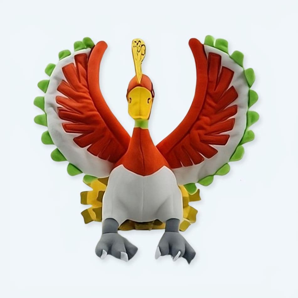 Ho-Oh Green Plush
