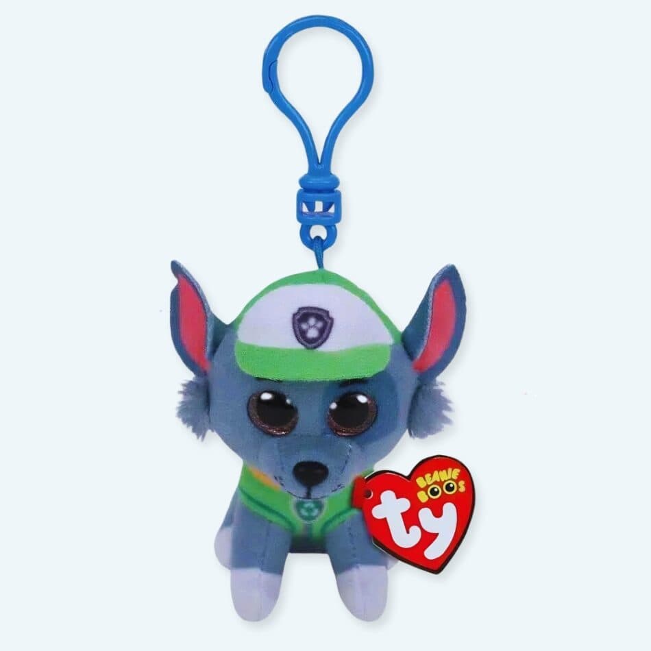 Rocky Ty Paw Patrol Keychain Plush