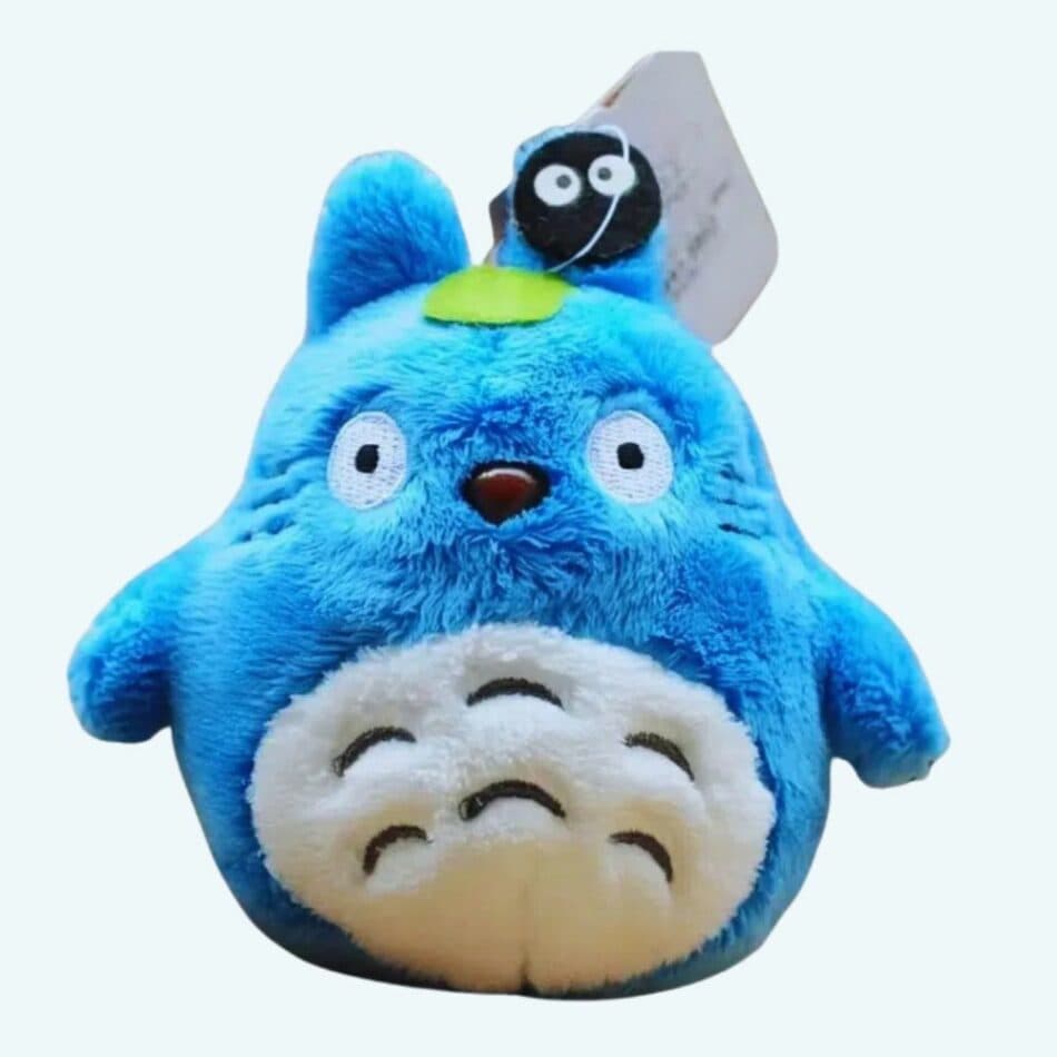 Blue Totoro Keychain Plush