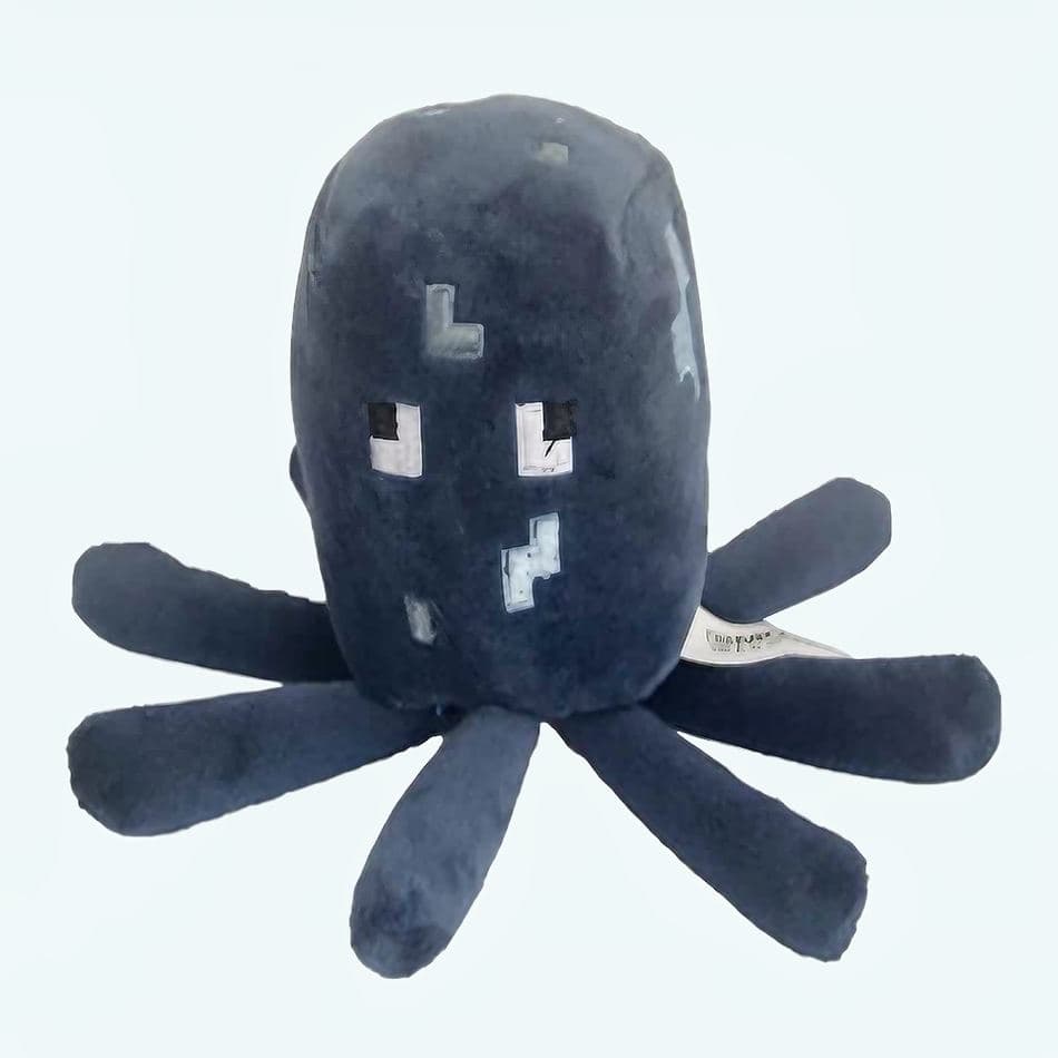 Minecraft Octopus Plush