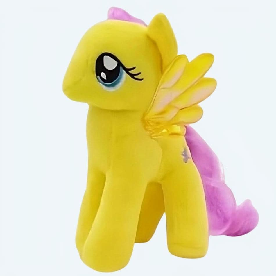 Yellow Unicorn Plush Doll
