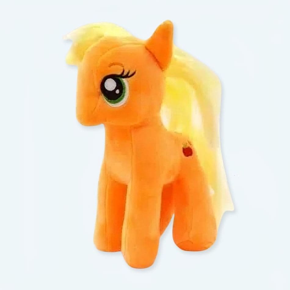Orange Unicorn Plush Doll