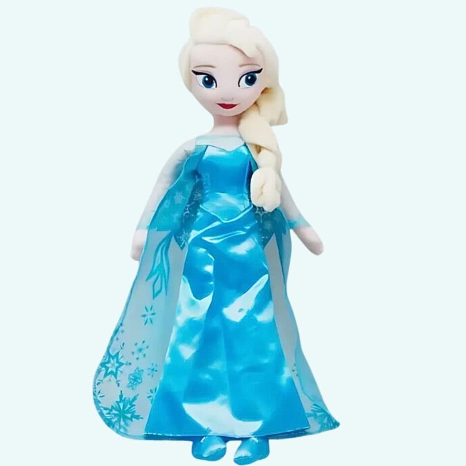 Disney plushies, Elsa & Anna dolls, Frozen characters, cuddly toys for kids, winter-themed gifts, playtime favorites, soft toys.