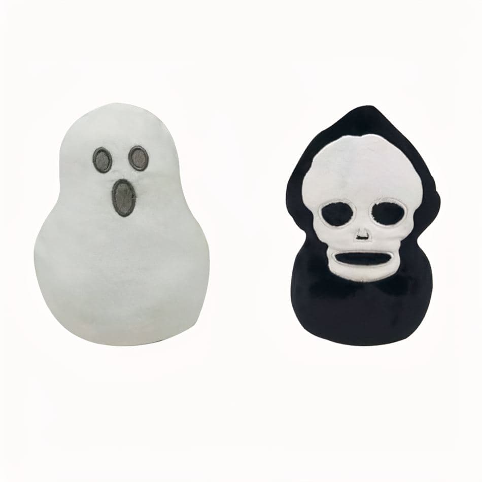 Reversible Ghost Skull Plush thumbnail 2