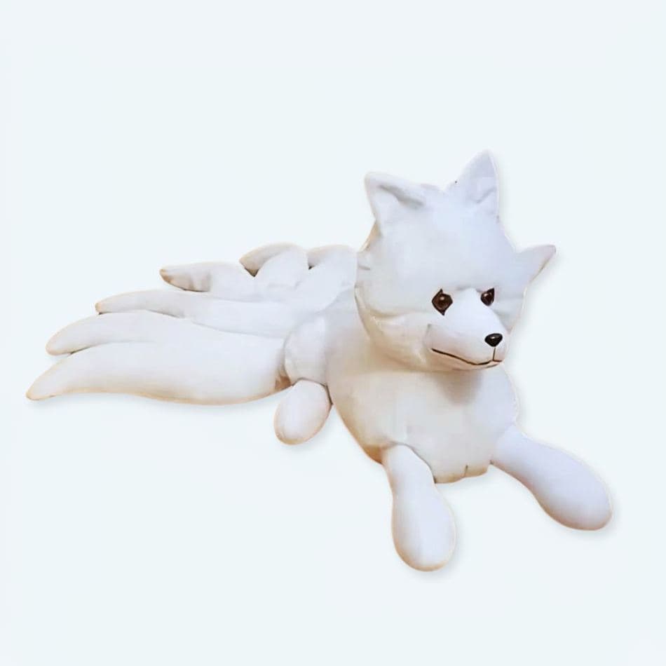 White Plush Fox