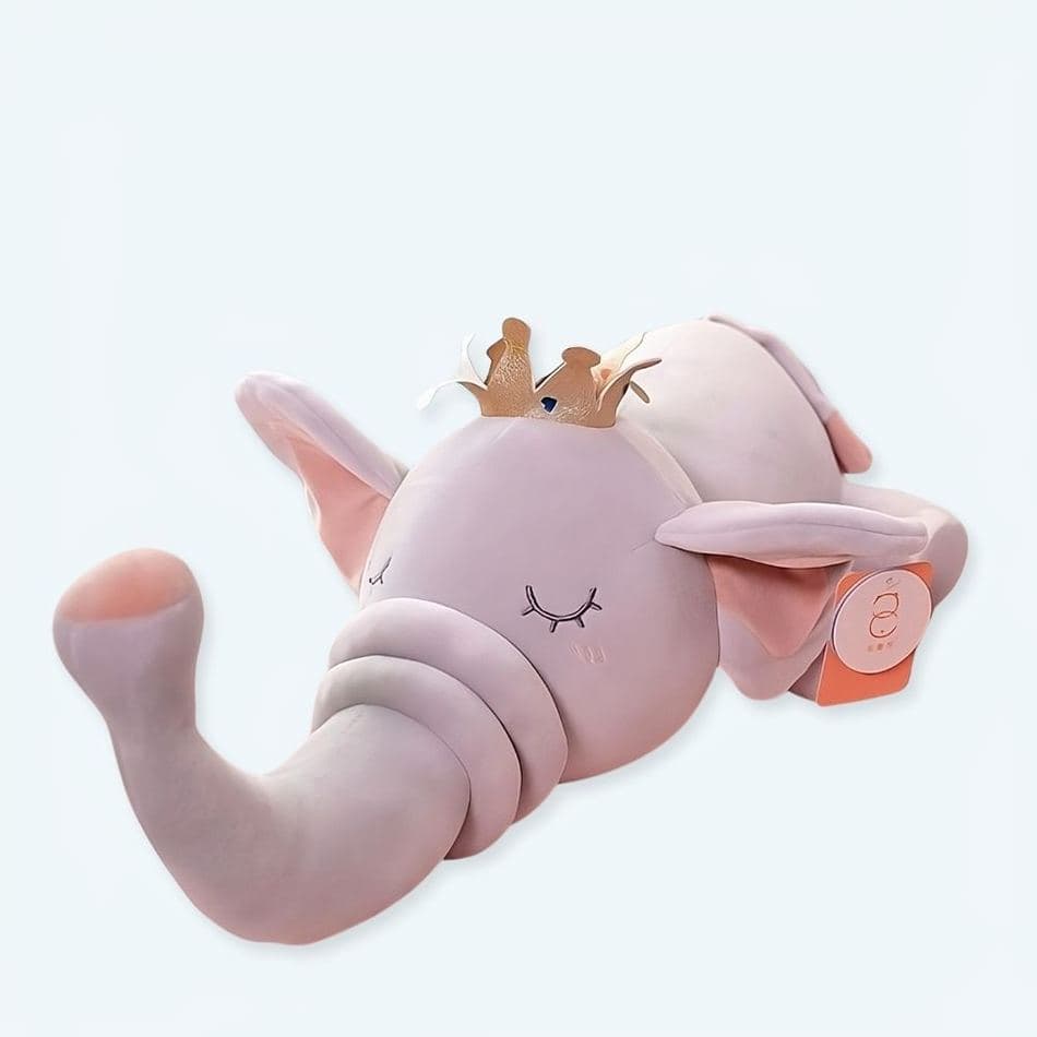Crowned Elephant Plush Toy
