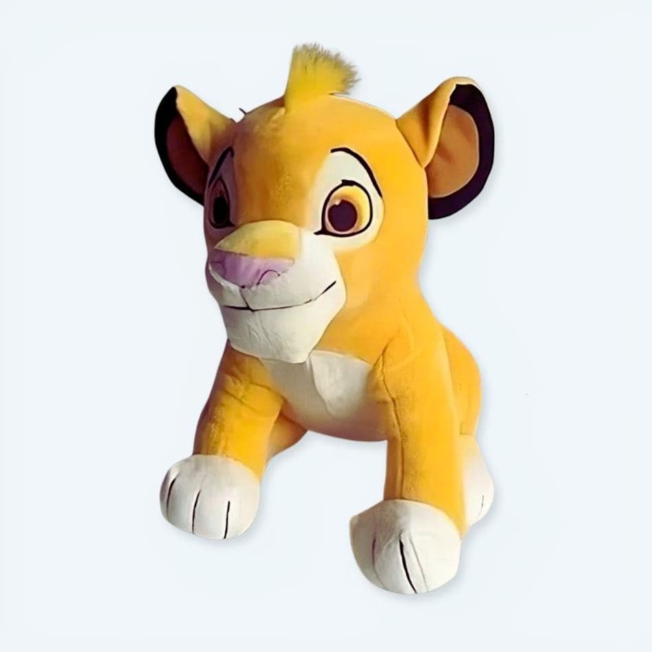 Disney plush toys like Simba, Nala, and other Lion King characters. Great gifts. Perfect for playtime and cuddles.