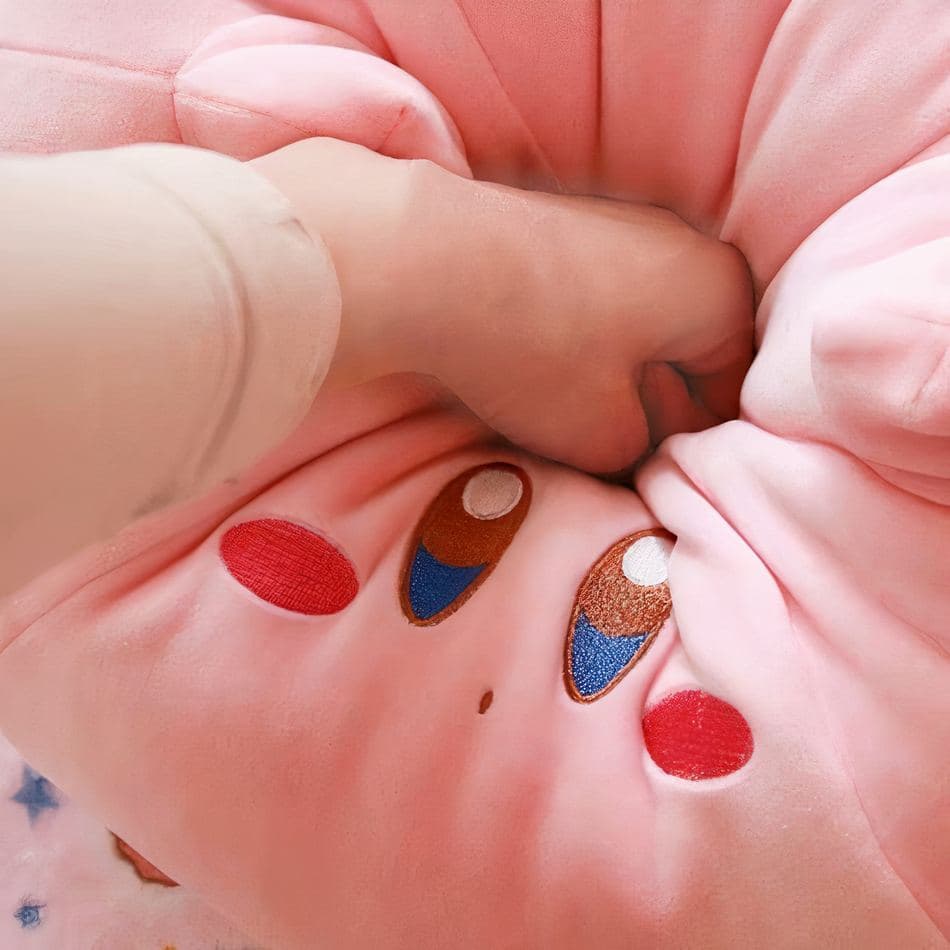Pink Kirby Plush Toy thumbnail 3