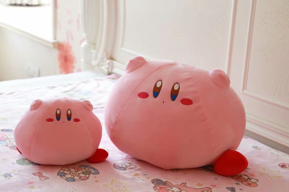 Pink Kirby Plush Toy thumbnail 5