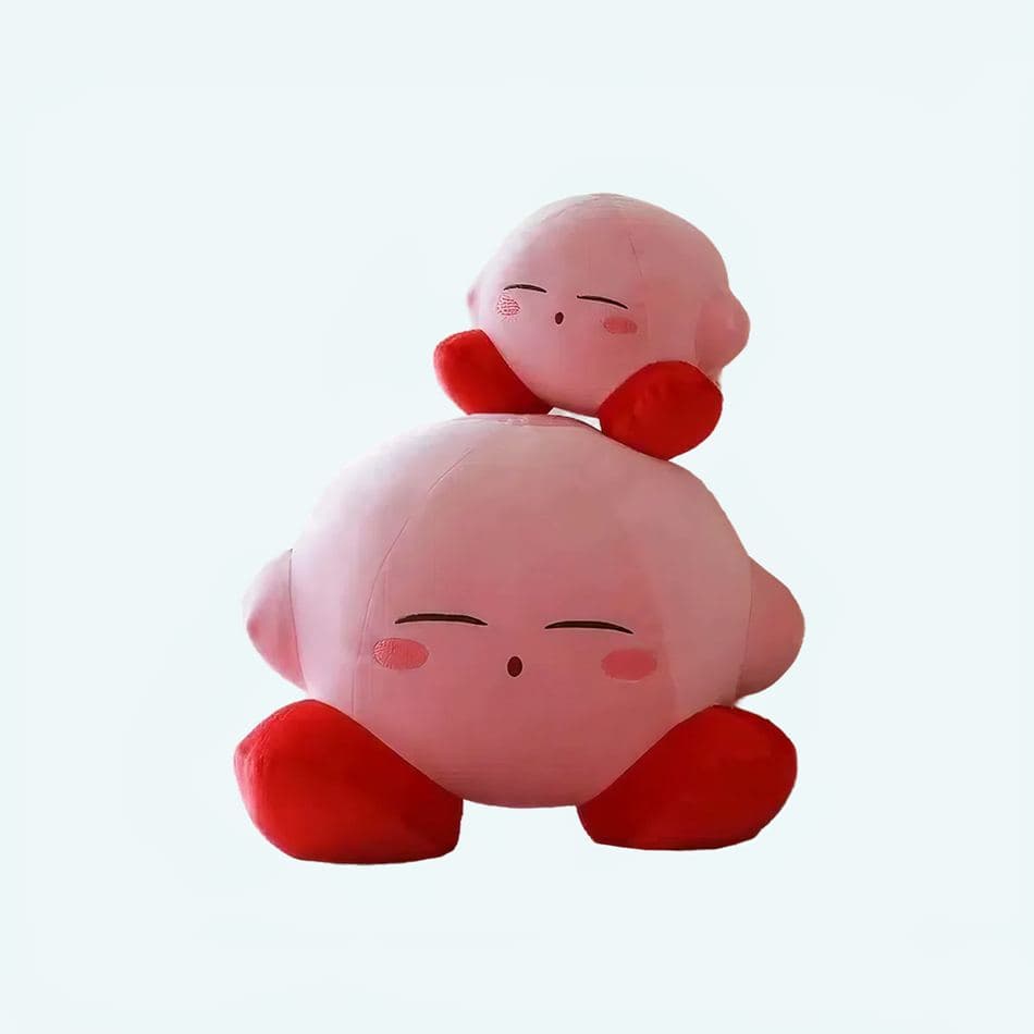 Sleeping Kirby Plush - Pink