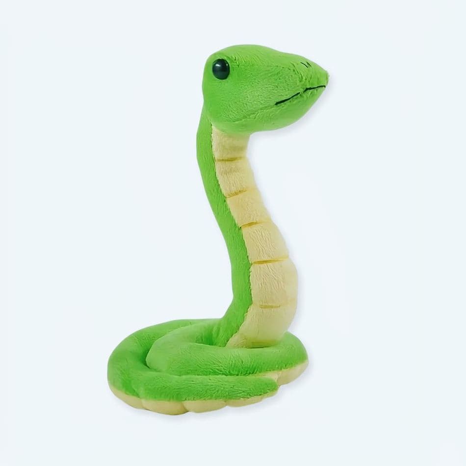 Cute Green Snake Plush Toy