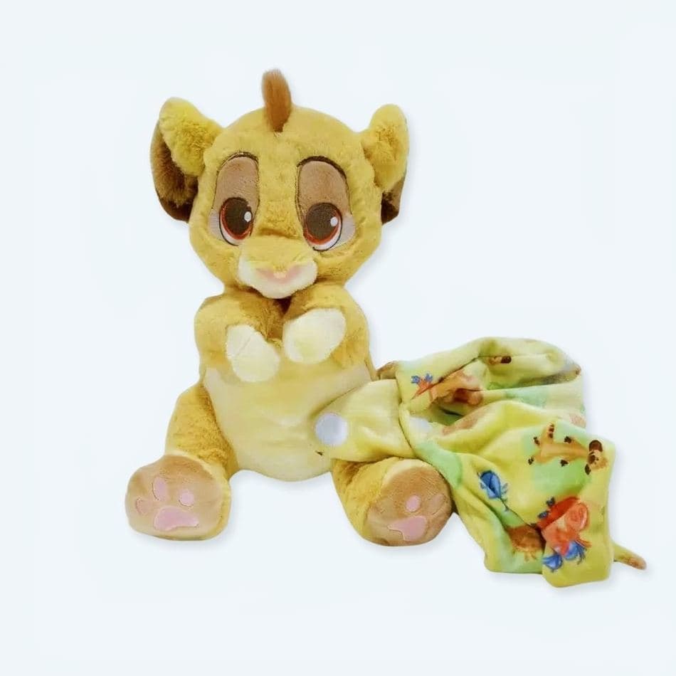 Simba Plush in Blanket