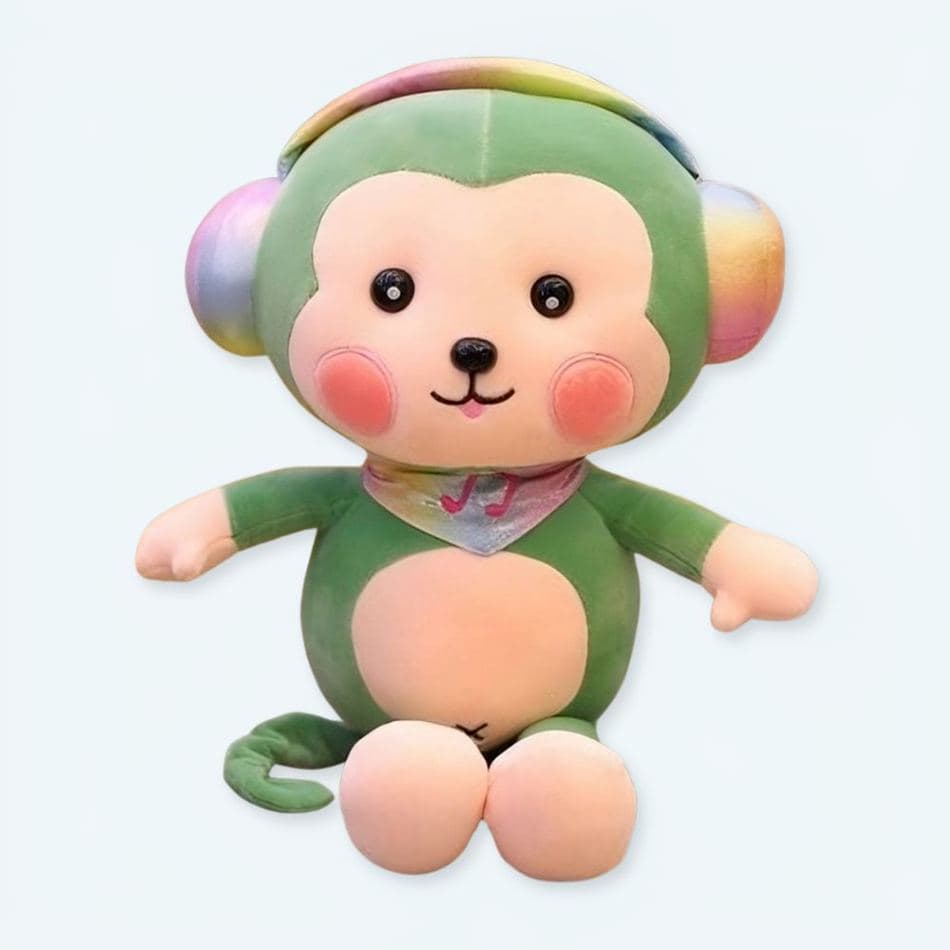 Green Kawaii Monkey Plushie