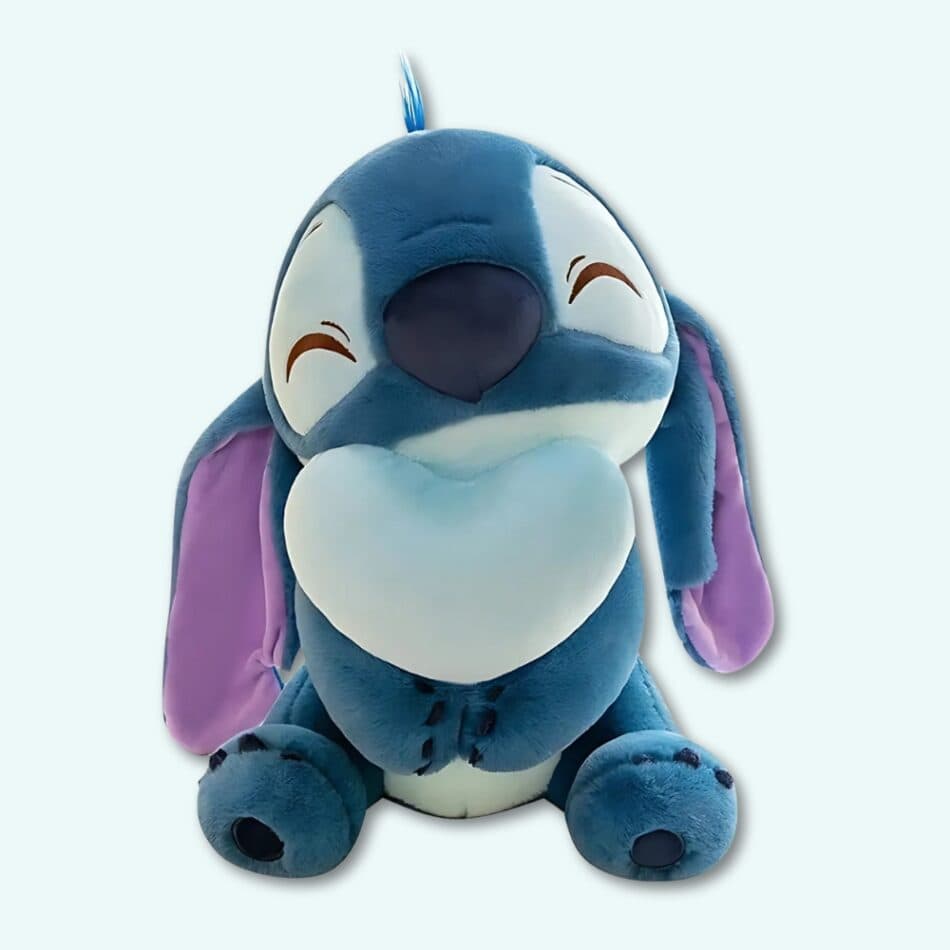 Stitch Plush with Heart