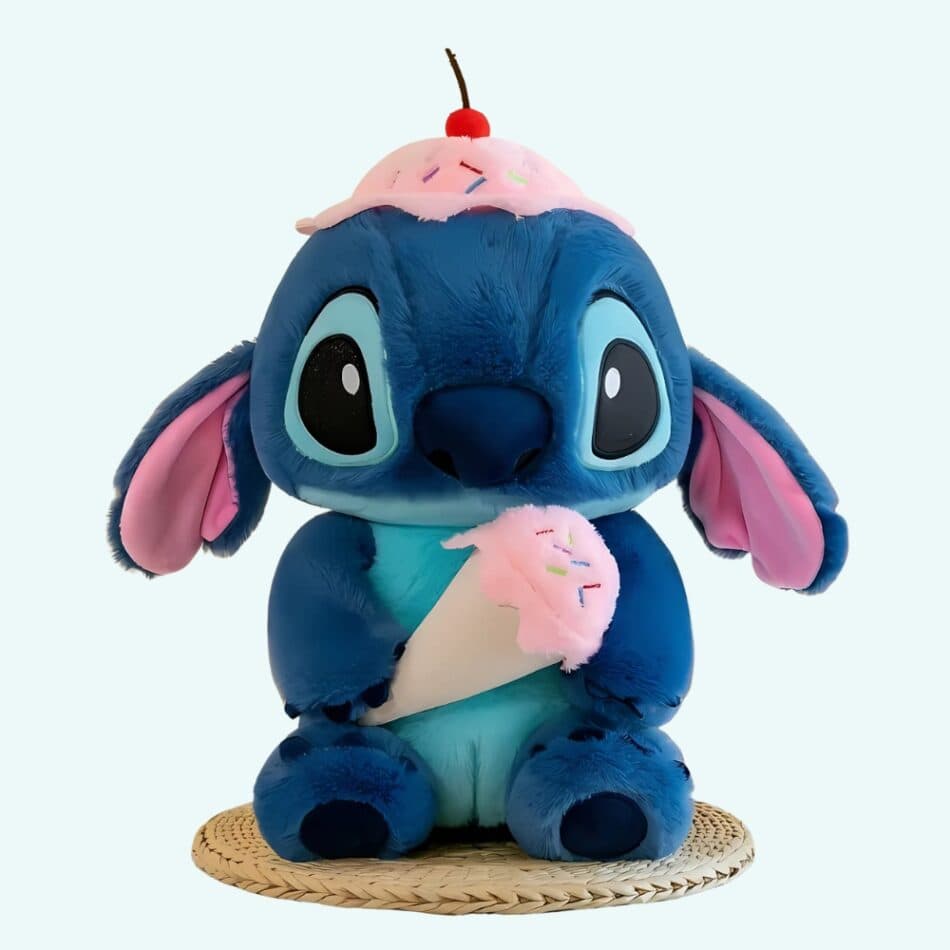 Stitch Plush with Ice Cream