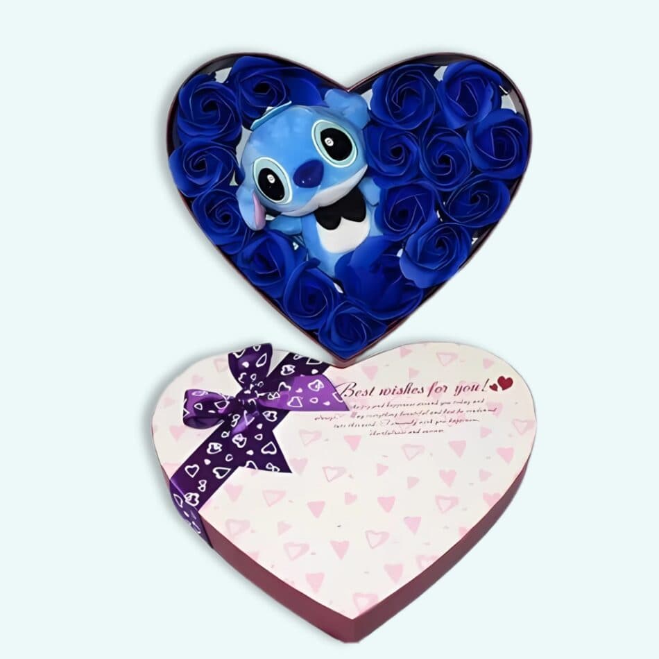 Stitch Love Plush Set
