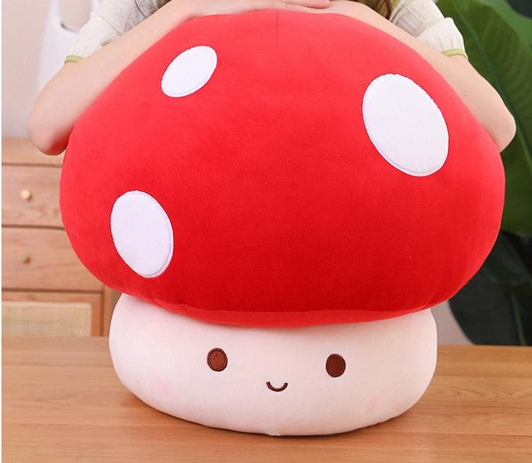 Red Mushroom Plush Toy thumbnail 3