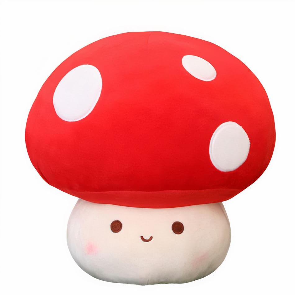 Red Mushroom Plush Toy thumbnail 4