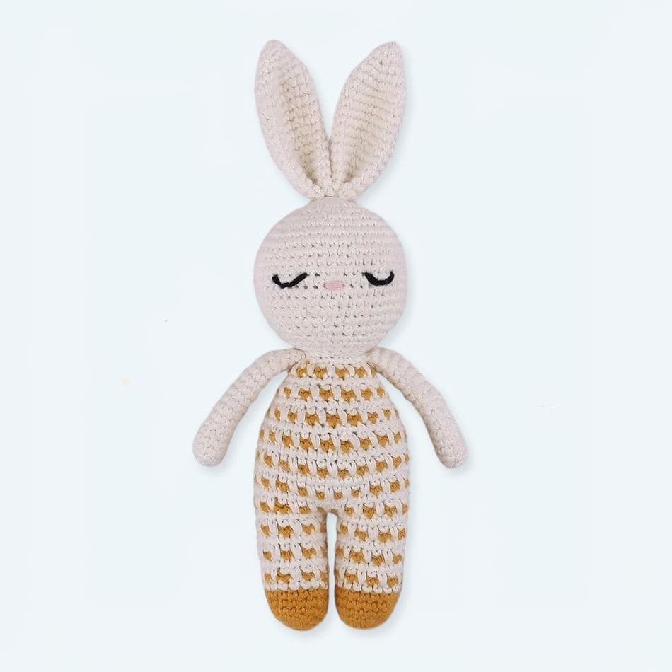 Knitted Bunny Plush