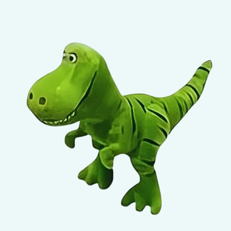 Green T-Rex Plush Toy