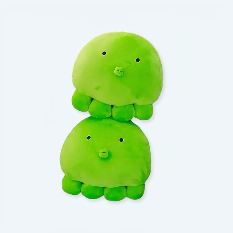 Green Octopus Plush Pillow