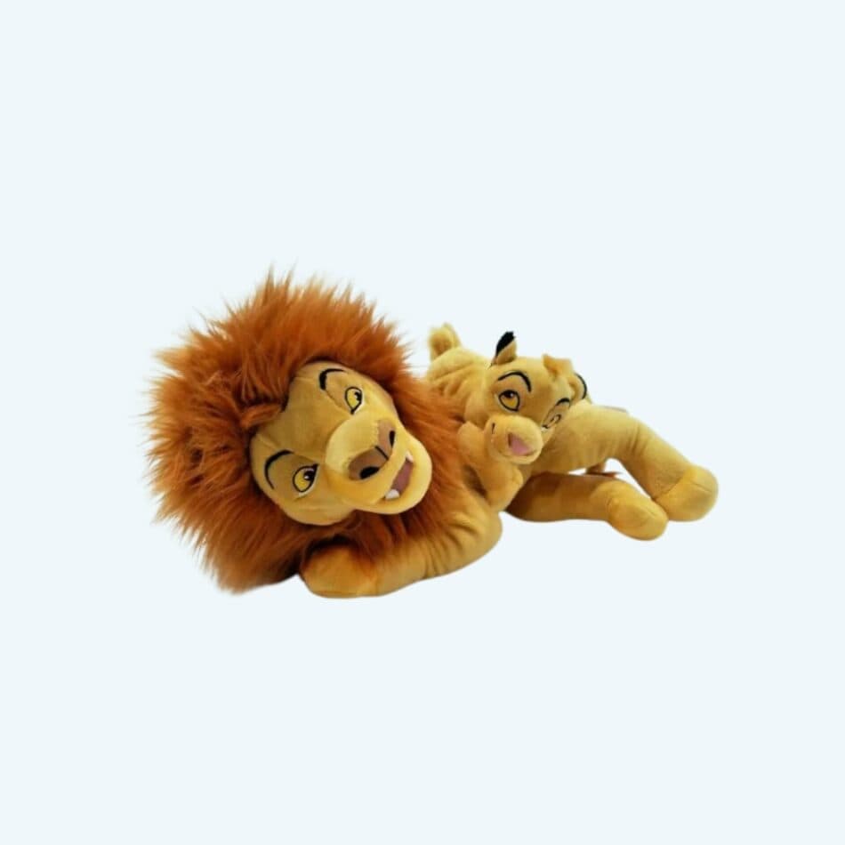 Mufasa & Simba Lion King Plush Toys