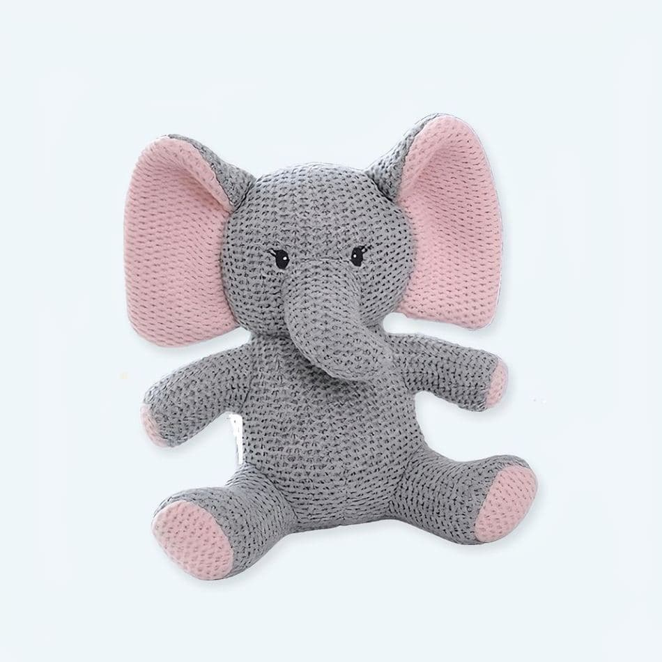 Small Knitted Elephant Plush