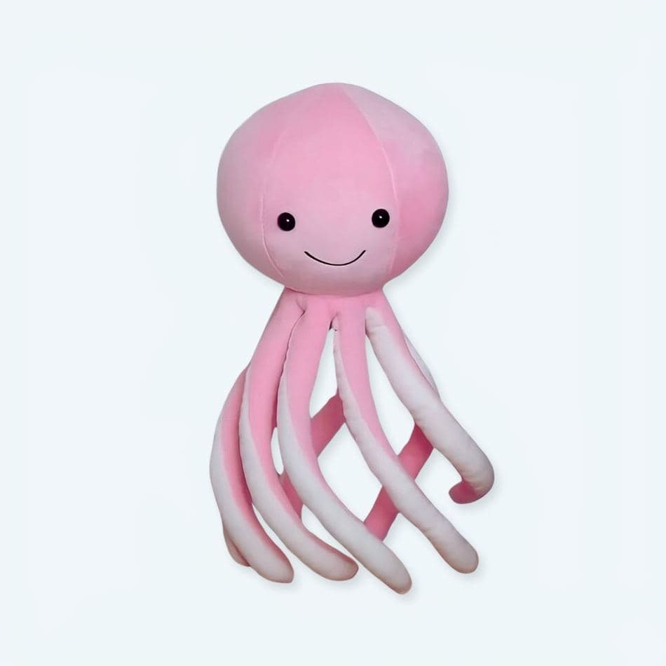 Pink Octopus Plush Toy
