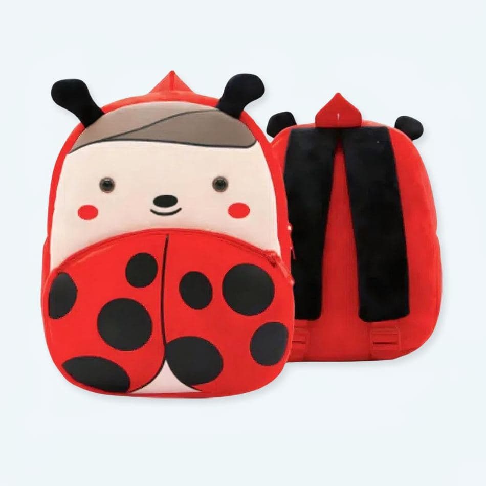Ladybug Plush Backpack