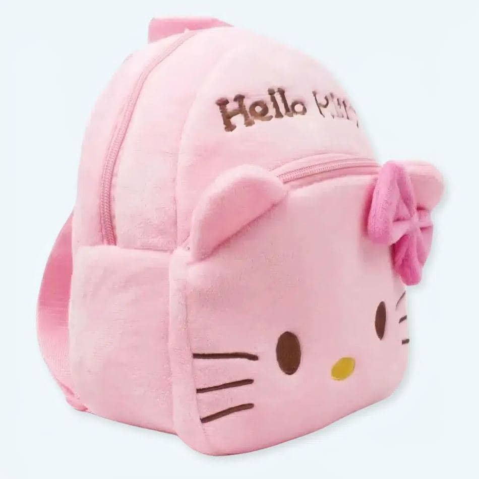 Hello Kitty Pink Plush Backpack