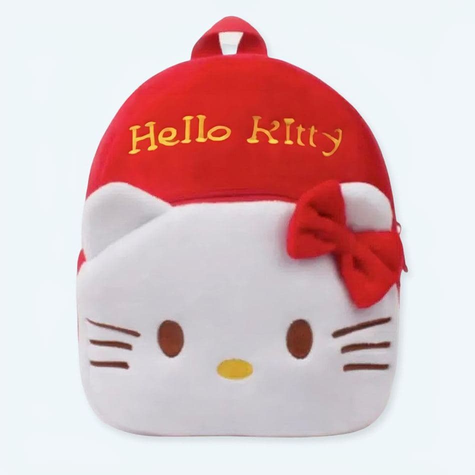 Red Hello Kitty Plush Backpack