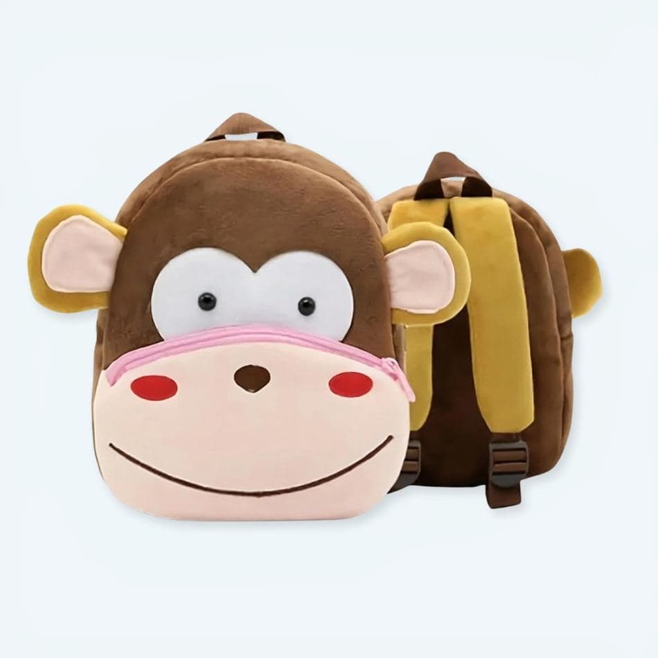 Monkey Plush Backpack