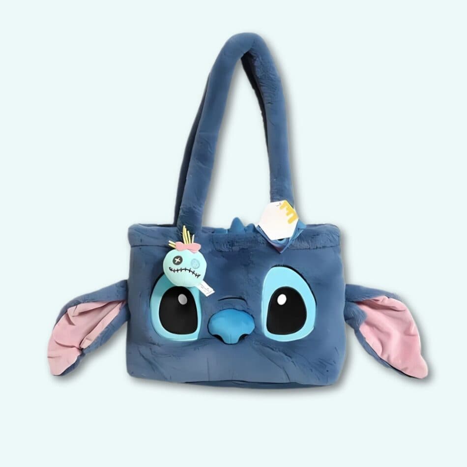 Stitch Plush Head Bag