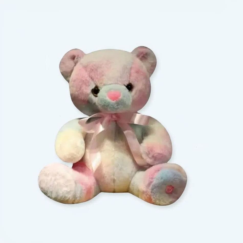 Colored Bear Plush Night Light